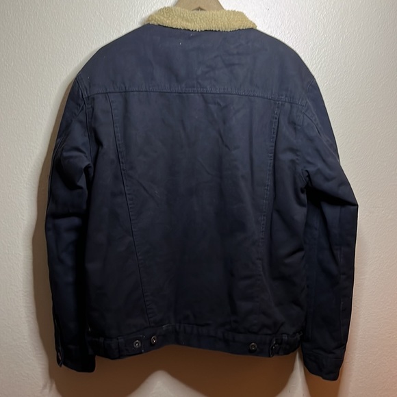 Ring of fire denim Sherpa jacket - Picture 2 of 6